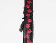 Светящийся ошейник с USB-зарядкой 2.5см*51-61см (нейлон+LED) (JPF-919L (USB))