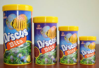 AQUAV Discus Bits (Гранулы для всех дискусов и других тропических рыб). 