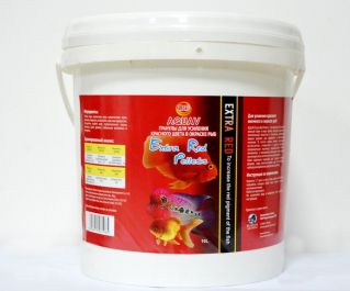AQUAV Extra Red Pellets (Гранулы для усиления красного цвета в окраске рыб)