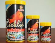 AQUAV Cichlid Pellets (Гранулы для всех видов цихлид) Баночка 250мл (CP-250)
