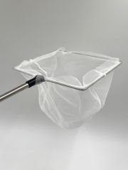 Сачок с нержавеющей ручкой (рама 20*15см, ручка 42,5см) (A210008)