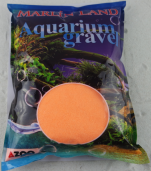 Песок для аквариума оранжевый (3кг) (KL0702)