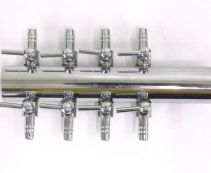 BOYU Флейта воздушная, металлическая, краники 8шт.(AD-021)