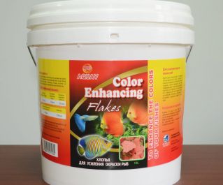 AQUAV Color Enhancing Flakes (Хлопья для усиления окраски рыб)