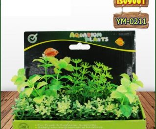 Искусственное растение 15см, в картонной коробке (YM-0211)