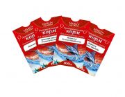 Ассорти замор.кормов  (мотыль-5,циклоп-3,дафния-2шт), 10 упаковок по100г.(FA-10)