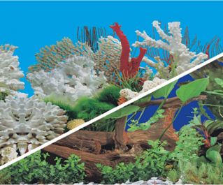 BOYU Фон для аквариума двухсторонний 60см*15м (J62/J59-60)