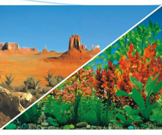 BOYU Фон для аквариума двухсторонний 80см*25м (C261680)