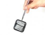 V Сачок с телескопической ручкой для наноаквариума D-7 см, длина 15-47см.(TN-09)