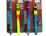 Ошейник с поводком 15мм*122см+40см (нейлон) (1923)