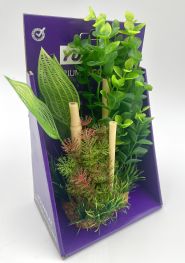 V Искусственное растение с бамбуком 20см в картонной коробке (YS-60511)