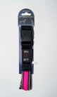 Светящийся ошейник с USB-зарядкой (розовый) 2.5см*31-41см (нейлон+LED) (JPF-602S+USB (pink))