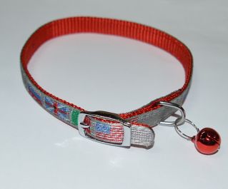 Ошейник 10мм*30см (нейлон) 12шт/уп (1872)