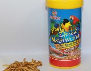 AQUAV Freeze Dried Mealworm (Лиофилизированный мучной червь). Баночки 250мл(FDM-250)
