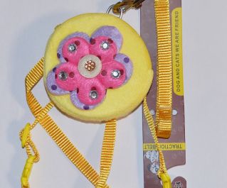 Шлейка с поводком 10мм*120см+30см/40см (нейлон) (JCLH-1674)