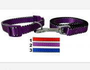 V Ошейник с поводком 20мм*120см+46см (нейлон) (NL-LC462)