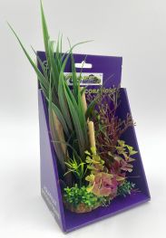 V Искусственное растение с бамбуком 20см в картонной коробке (YS-60504)