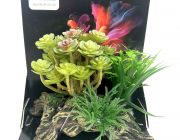 Искусственное растение на подложке 