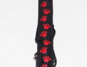 Светящийся ошейник с USB-зарядкой 2.5см*41-51см (нейлон+LED) (JPF-919M (USB))