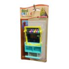 Кормушка для птиц с зеркальцем и бусинками (BA521)