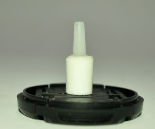 Распылитель воздуха корундовый белый, цилиндр 12*16мм (ASW-89033)