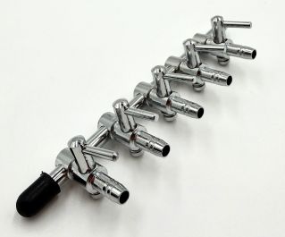 BOYU Флейта воздушная металлическая, 5 краников (AD-005)