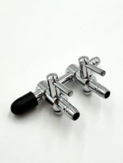 BOYU Флейта воздушная металлическая, 2 краника. (AD-002)