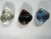 Стеклянные фигурки для декора 300г. (в сеточке) (KL0204)